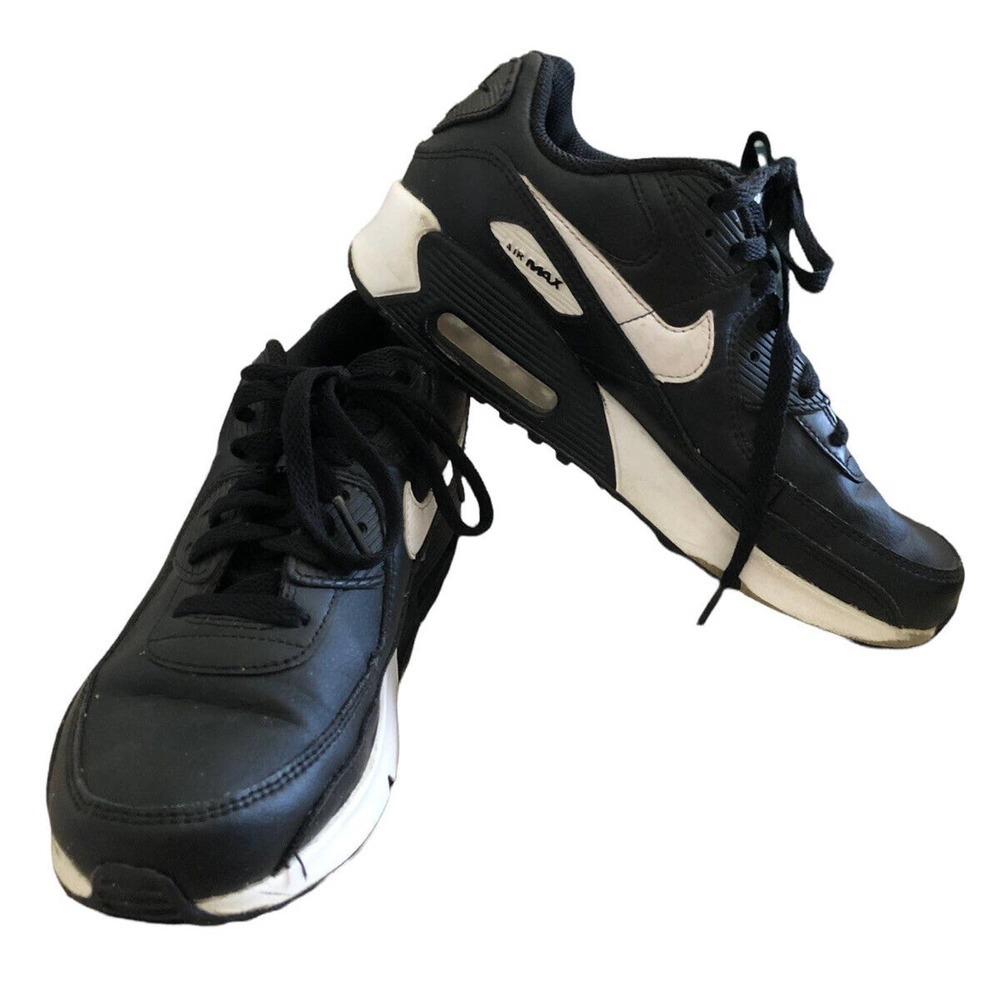 Nike Air Max 90 LTR GS Sneakers Black CD6864-010 Youth Size 6